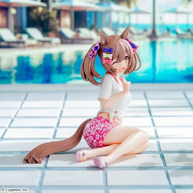 夏の雰囲気満載！『ウマ娘』スマートファルコンとコパノリッキーが、1.5周年楽曲「Gaze on Me!」ライブ衣装でプライズフィギュア化