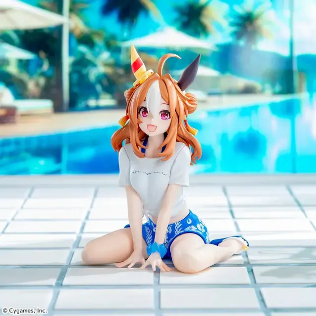 夏の雰囲気満載！『ウマ娘』スマートファルコンとコパノリッキーが、1.5周年楽曲「Gaze on Me!」ライブ衣装でプライズフィギュア化