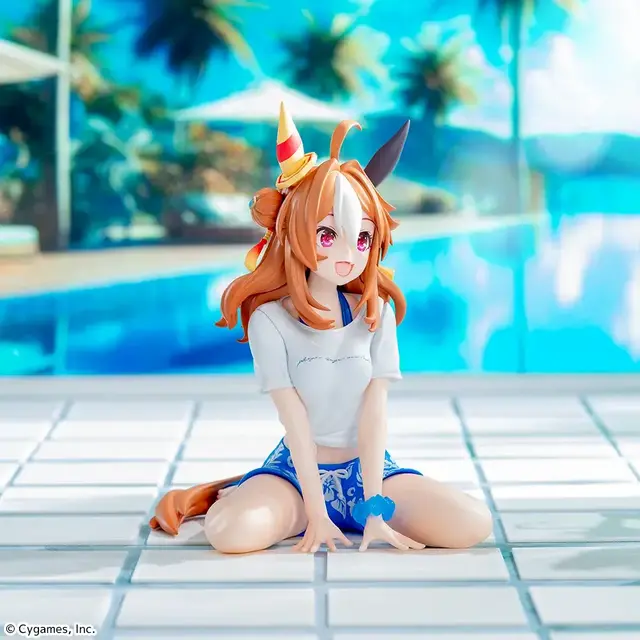 夏の雰囲気満載！『ウマ娘』スマートファルコンとコパノリッキーが、1.5周年楽曲「Gaze on Me!」ライブ衣装でプライズフィギュア化