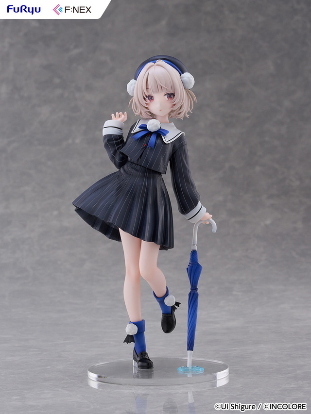 「しぐれうい」のもう1つの姿「雨衣」がフィギュア化！差し替えパーツの“ウィンク顔”が撃ち抜かれそうなほど可愛い