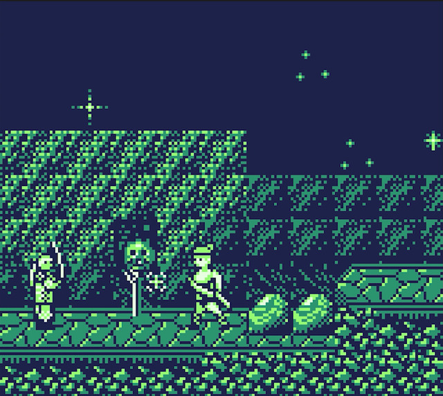 ゲームボーイ向け新作アクションゲーム『Maiden of the Dark』クラファン開始！