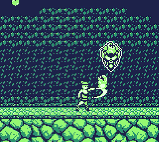 ゲームボーイ向け新作アクションゲーム『Maiden of the Dark』クラファン開始！