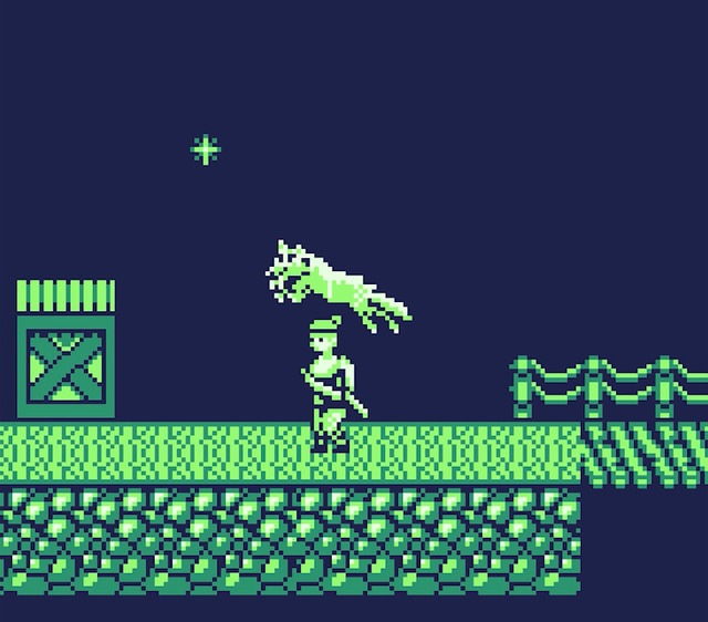 ゲームボーイ向け新作アクションゲーム『Maiden of the Dark』クラファン開始！