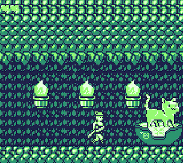 ゲームボーイ向け新作アクションゲーム『Maiden of the Dark』クラファン開始！