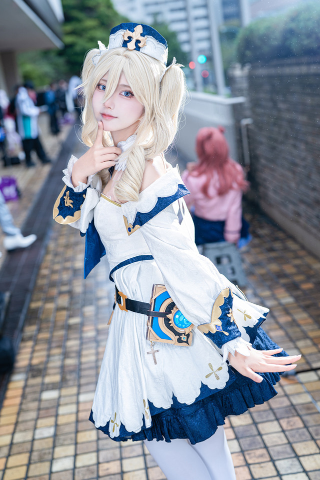 バーバラ『原神』／くれはくく（X：@kuku_81cos）