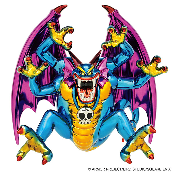 メタルの輝きから放つ威圧感…！『ドラクエ』より「りゅうおう」と限定カラー「シドー」ダイキャスト製フィギュアが発売間近