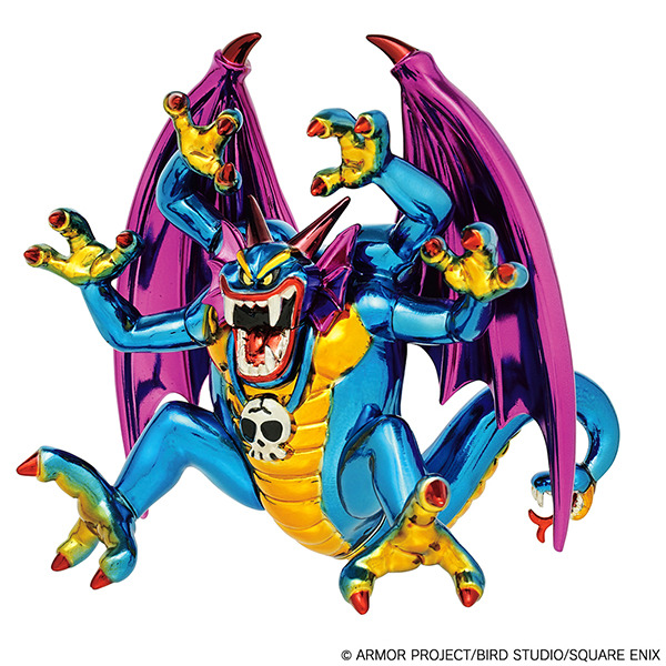 メタルの輝きから放つ威圧感…！『ドラクエ』より「りゅうおう」と限定カラー「シドー」ダイキャスト製フィギュアが発売間近
