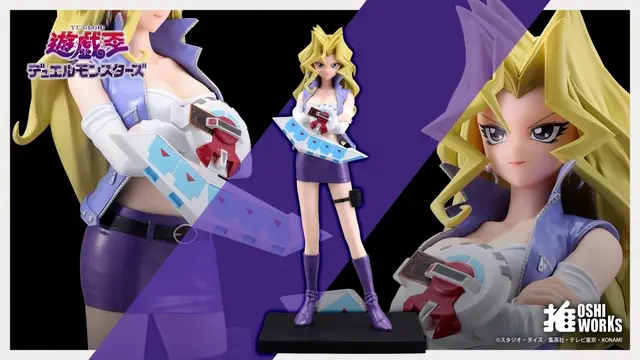 「遊戯王」スタイル抜群の決闘者「孔雀 舞」フィギュアが予約受付開始！デュエルディスクを装着し、凛々しい立ち姿を立体化