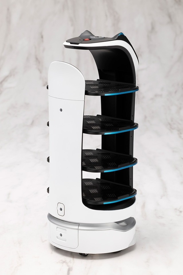 ファミレスでお馴染み！ネコ型配膳ロボット「ベラボット」が大きめなサイズのプラモデルに