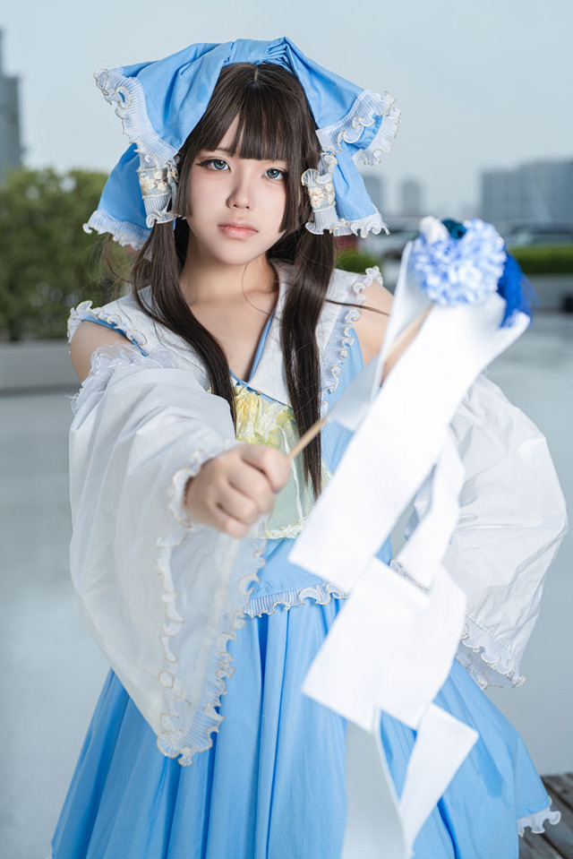 博麗霊夢／かぼちゃに（X：@kabo_c_）