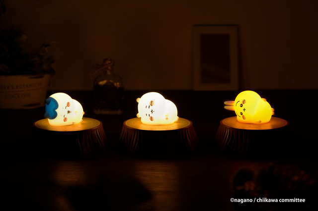 「ちいかわ」おやすみライトに新たな仲間が登場！きらきら可愛いステーショナリーシリーズなど、新商品が本日11月7日11時より発売