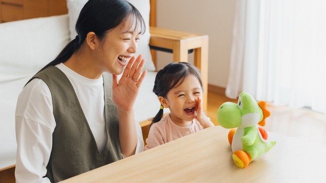 お子さま向け「マイマリオ」に“ヨッシー”が登場！アプリ『かおヨッシー』や、うたっておしゃべりするぬいぐるみなど展開