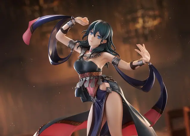 舞で魅せる美しい脚…！『FE 風花雪月』主人公「ベレス」普段とは異なる“踊り子”姿のフィギュアが予約受付開始