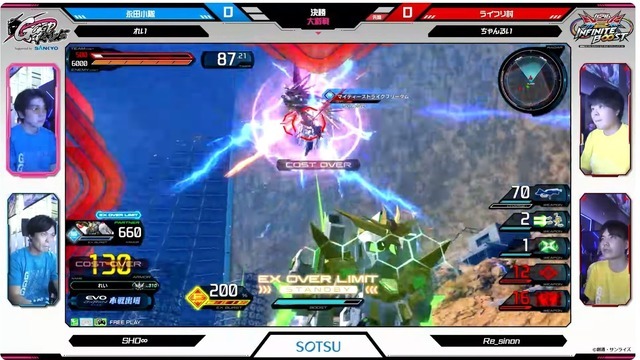 「GGGP × RAGE」OPEN部門優勝は永田小隊の4人！ Crazy Raccoon、DetonatioN FocusMe、REJECT、ZETA DIVISIONのストリーマーが練習の成果を披露し、熱狂に包まれた2日間をレポート【ガンダム EXVS2 イニブ】