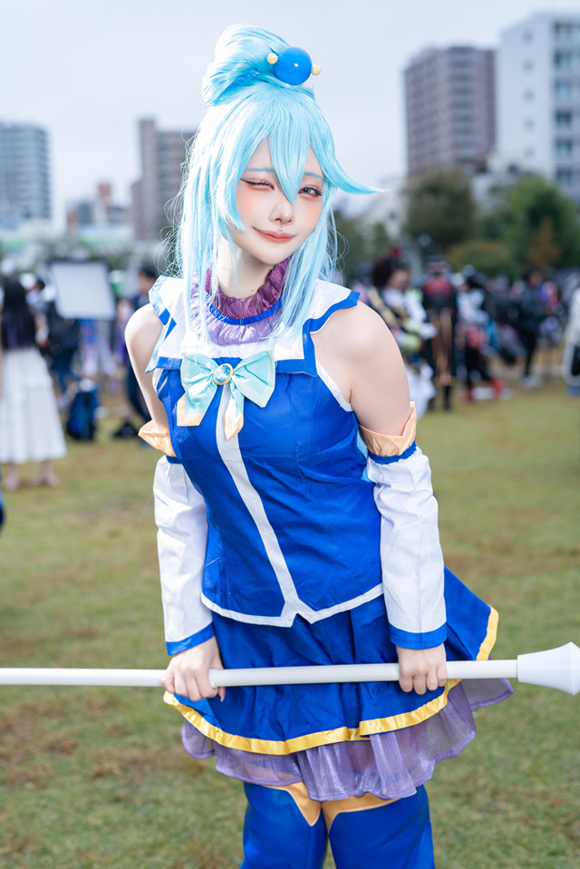 アクア「この素晴らしい世界に祝福を！」／水羽えと（X：@Etocha_cos）