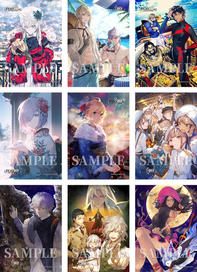 『FGO』現代風衣装の「エレシュキガル」や「斎藤一」に目を奪われる！描き下ろしグッズもらえる「ローソン」コラボ11月18日より開催