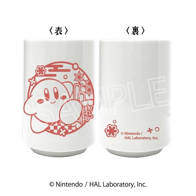 切り絵風タッチが素敵！『星のカービィ』新商品が予約受付中ー可愛いガラス根付けや日常使いできる湯のみ、ポーチなどラインナップ