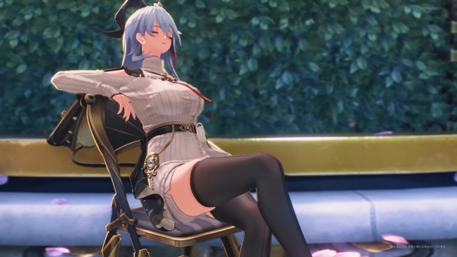 『鳴潮』「ザンニー」にスペシャル衣装追加！ゆったりセーターに絶対領域の太もも、そして変身すると“びりびり”に…