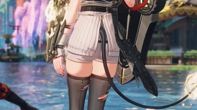 『鳴潮』「ザンニー」にスペシャル衣装追加！ゆったりセーターに絶対領域の太もも、そして変身すると“びりびり”に…