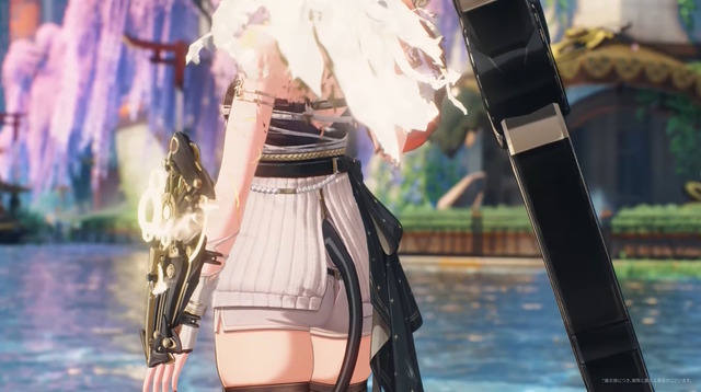 『鳴潮』「ザンニー」にスペシャル衣装追加！ゆったりセーターに絶対領域の太もも、そして変身すると“びりびり”に…