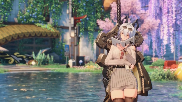 『鳴潮』「ザンニー」にスペシャル衣装追加！ゆったりセーターに絶対領域の太もも、そして変身すると“びりびり”に…