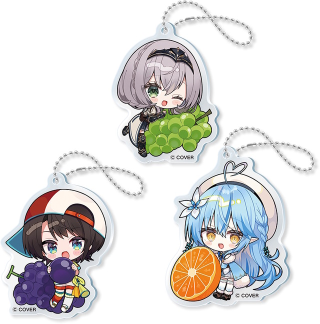 セブン-イレブンにて「ホロライブ」キャンペーンが11月20日開催！大空スバルら3人を“秋のお出かけファッション”で描き下ろしグッズ化