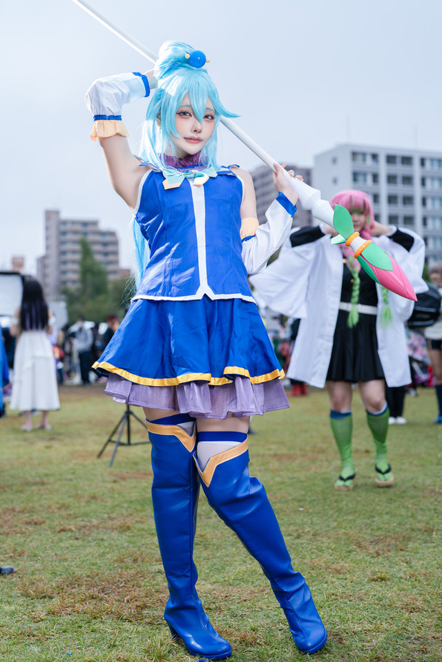 アクア「この素晴らしい世界に祝福を！」／水羽えと（X：@Etocha_cos）