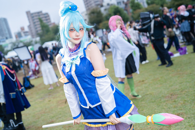 アクア「この素晴らしい世界に祝福を！」／水羽えと（X：@Etocha_cos）