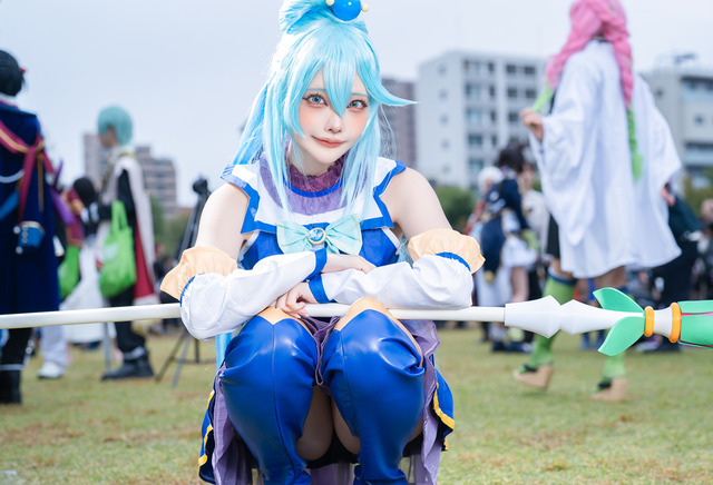 アクア「この素晴らしい世界に祝福を！」／水羽えと（X：@Etocha_cos）