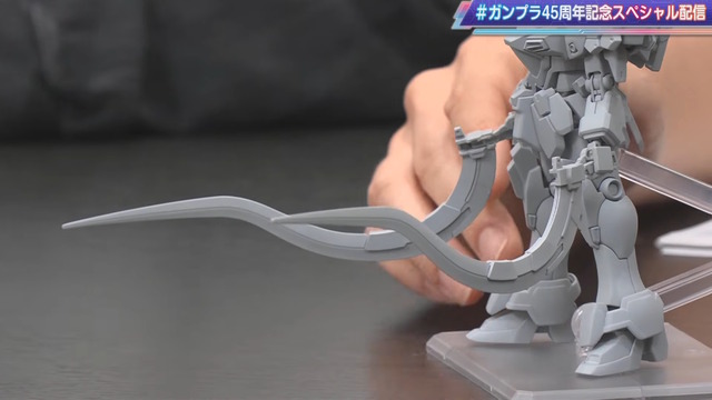 新作ガンプラ「HG ハンブラビ(GQ)」は変形する！アニメスタッフ協力のもと、ジークアクス世界線の「フェダーイン・ライフル」と「海ヘビ」もデザイン