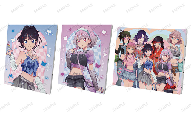 宝多六花ら7名の“Y2K”ファッション新規描き下ろしイラスト！「グリッドマンユニバース」POP UP SHOPが11月29日より開催