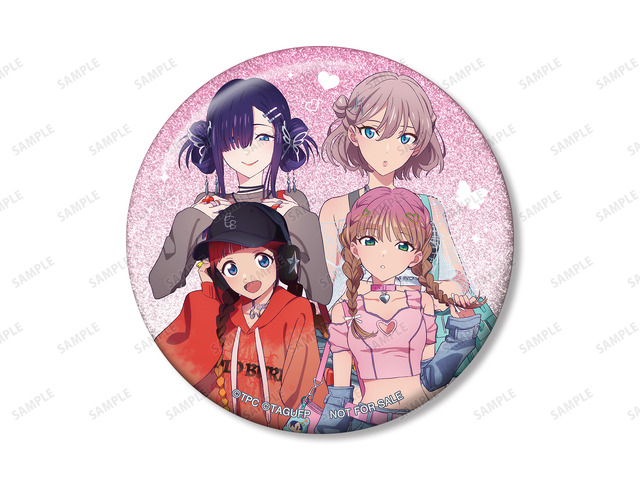 宝多六花ら7名の“Y2K”ファッション新規描き下ろしイラスト！「グリッドマンユニバース」POP UP SHOPが11月29日より開催