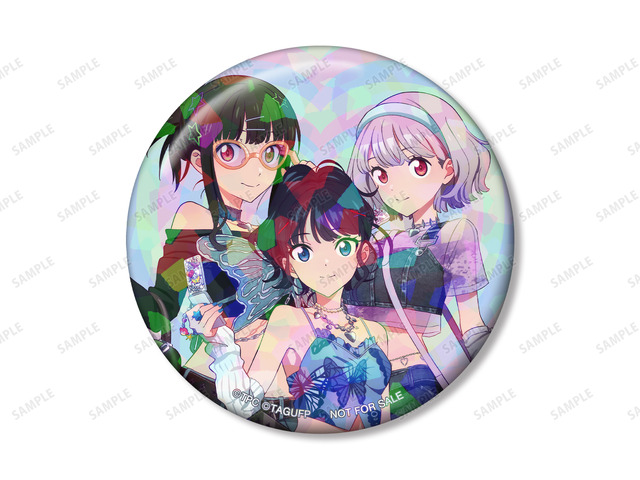 宝多六花ら7名の“Y2K”ファッション新規描き下ろしイラスト！「グリッドマンユニバース」POP UP SHOPが11月29日より開催