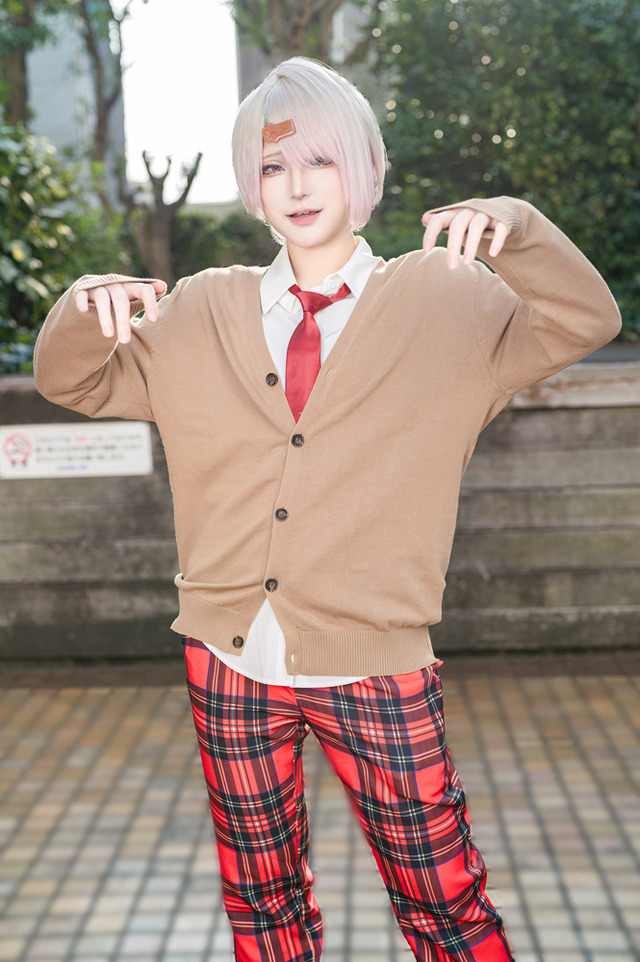 しい（椎名唯華男体化）「にじさんじ」／あをみあお（X：@cos_aaaao）