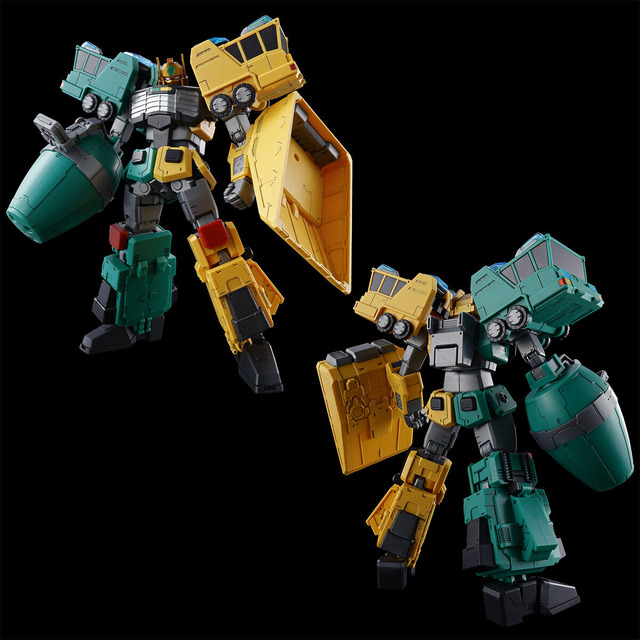 勇者王ガオガイガーより「撃龍神」がHGプラモ化！風龍・雷龍はロボットからビークルモードにも変形可能