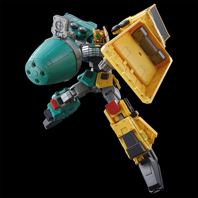 勇者王ガオガイガーより「撃龍神」がHGプラモ化！風龍・雷龍はロボットからビークルモードにも変形可能