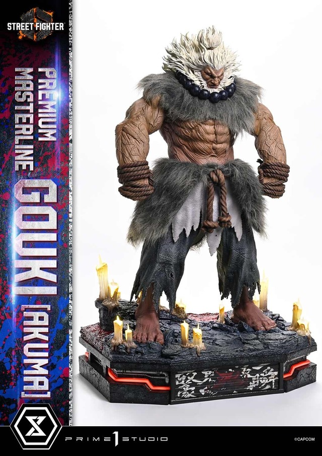 筋まで見える肉体美…！『スト6』豪鬼のスタチューが予約受付開始―価格は約26万円