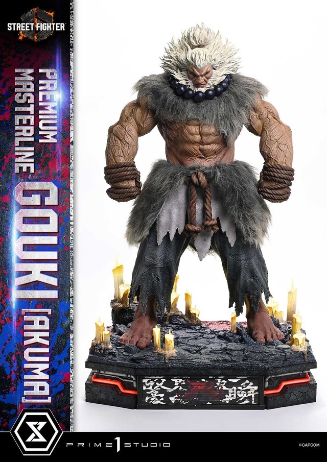 筋まで見える肉体美…！『スト6』豪鬼のスタチューが予約受付開始―価格は約26万円