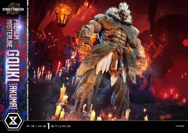 筋まで見える肉体美…！『スト6』豪鬼のスタチューが予約受付開始―価格は約26万円