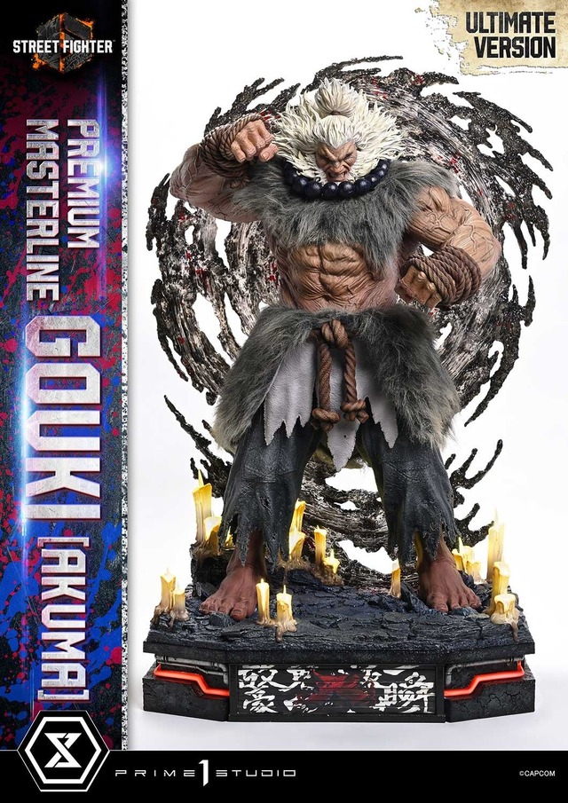 筋まで見える肉体美…！『スト6』豪鬼のスタチューが予約受付開始―価格は約26万円