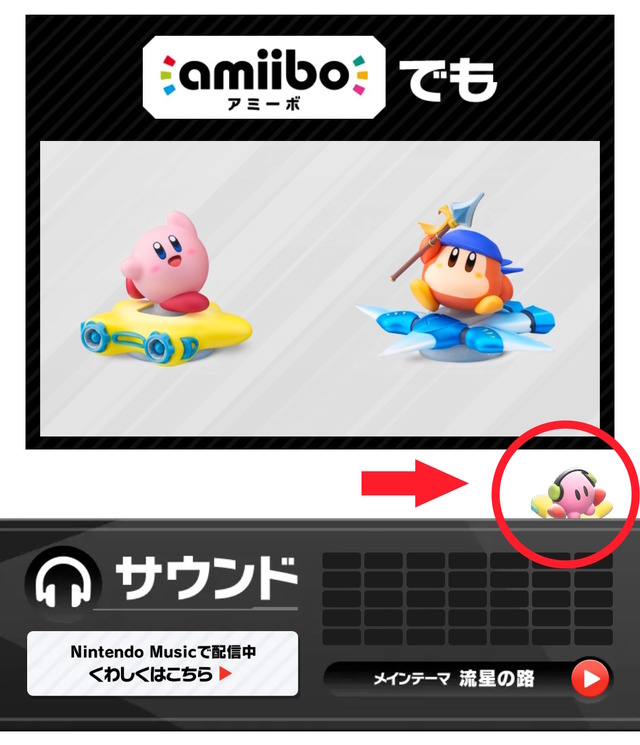 モバイル用ブラウザの表示