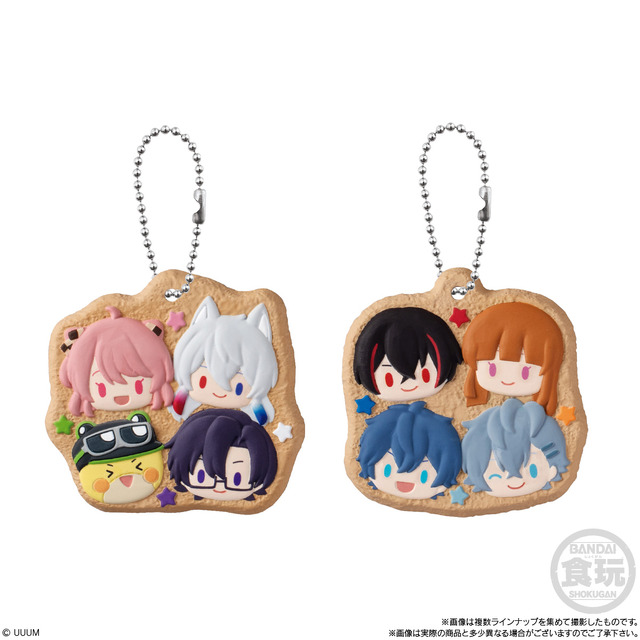 まるで本物のアイシングクッキー！「カラフルピーチ」じゃぱぱ、のあたちをデザインしたチャームコット全14種ラインナップ