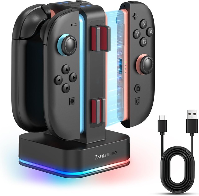 Switch 2の4本同時にサクッと充電できるスタンド、欲しかったんです #Amazonブラックフライデー