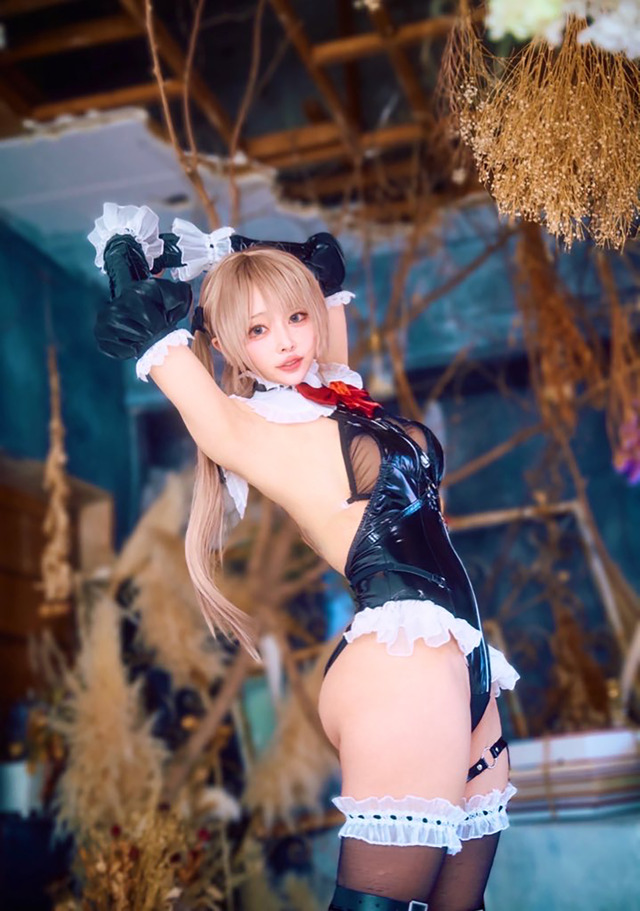 Grokコンパニオン「Ani」／かがみ。もち（X：@kagamisou）