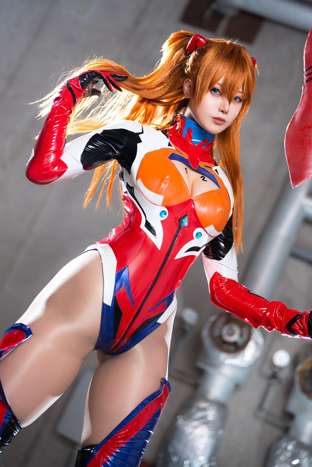 アスカ（山下しゅんやver.）「エヴァンゲリオン」／ぐりこ（X：@Glico_happy）、撮影：宮本（X：@miyamotophoto1）