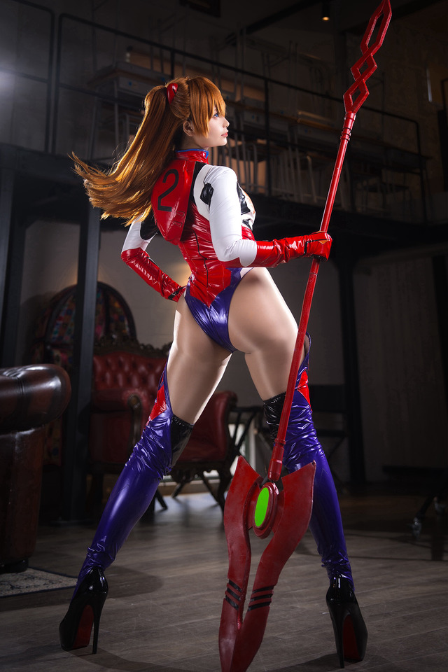 アスカ（山下しゅんやver.）「エヴァンゲリオン」／ぐりこ（X：@Glico_happy）、撮影：宮本（X：@miyamotophoto1）