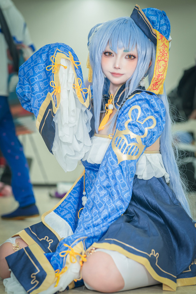 兎田ぺこら「ホロライブ」／水雨るる（X：@ririruru_0409）