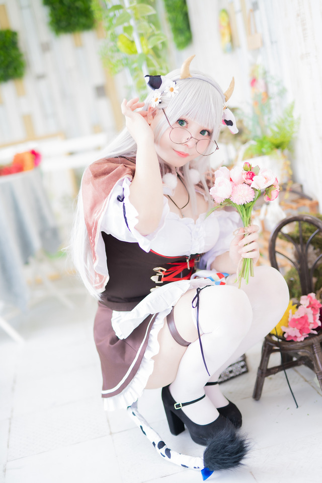 白銀ノエル／いを。（X：@iwo_cos）