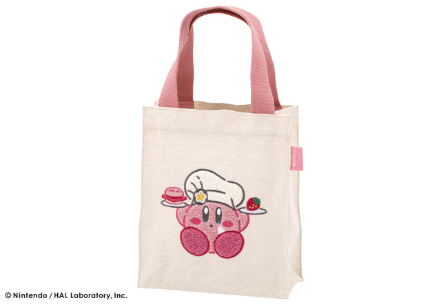 ふわふわ立体サガラ刺繡の「カービィ」が可愛い！キャプテンスイーツバーガーコラボトートバッグセットを期間限定販売