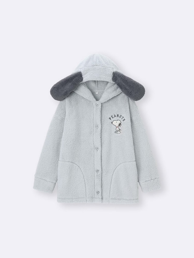 GUから「スヌーピー」のコラボコレクション登場！耳が付いたマシュマロフィールパーカなど、ラウンジウェア全10種を展開